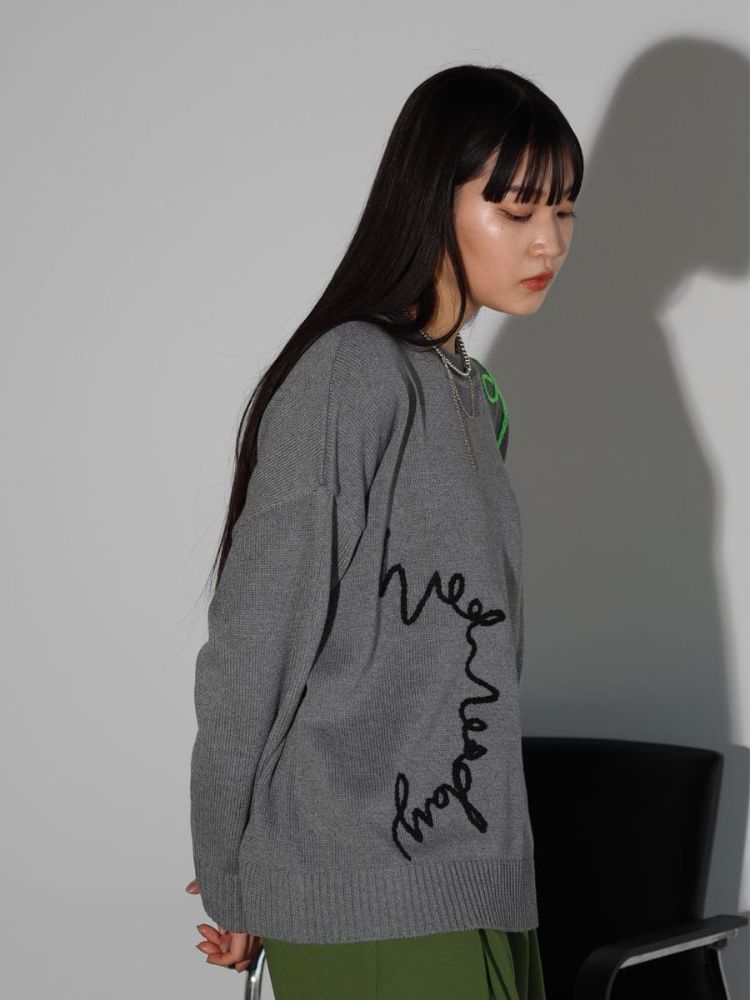 新品　RADIATE ヤマダヤ　ケーブルフードロゴニット 新品 未使用 タグ付き RADIATE ケーブルコードロゴニット