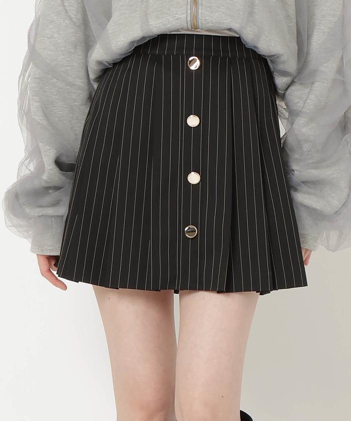 VERSACE フリツミニスカト 78HAE8P0NS637 MC3 VERSACE JEANS COUTURE Women's multicolored short skirt with