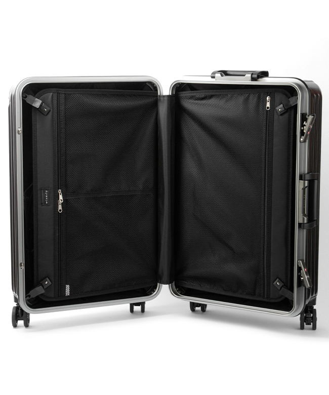 ワイズリー wise:ly ワイズリー スーツケース Mサイズ 60L 軽量