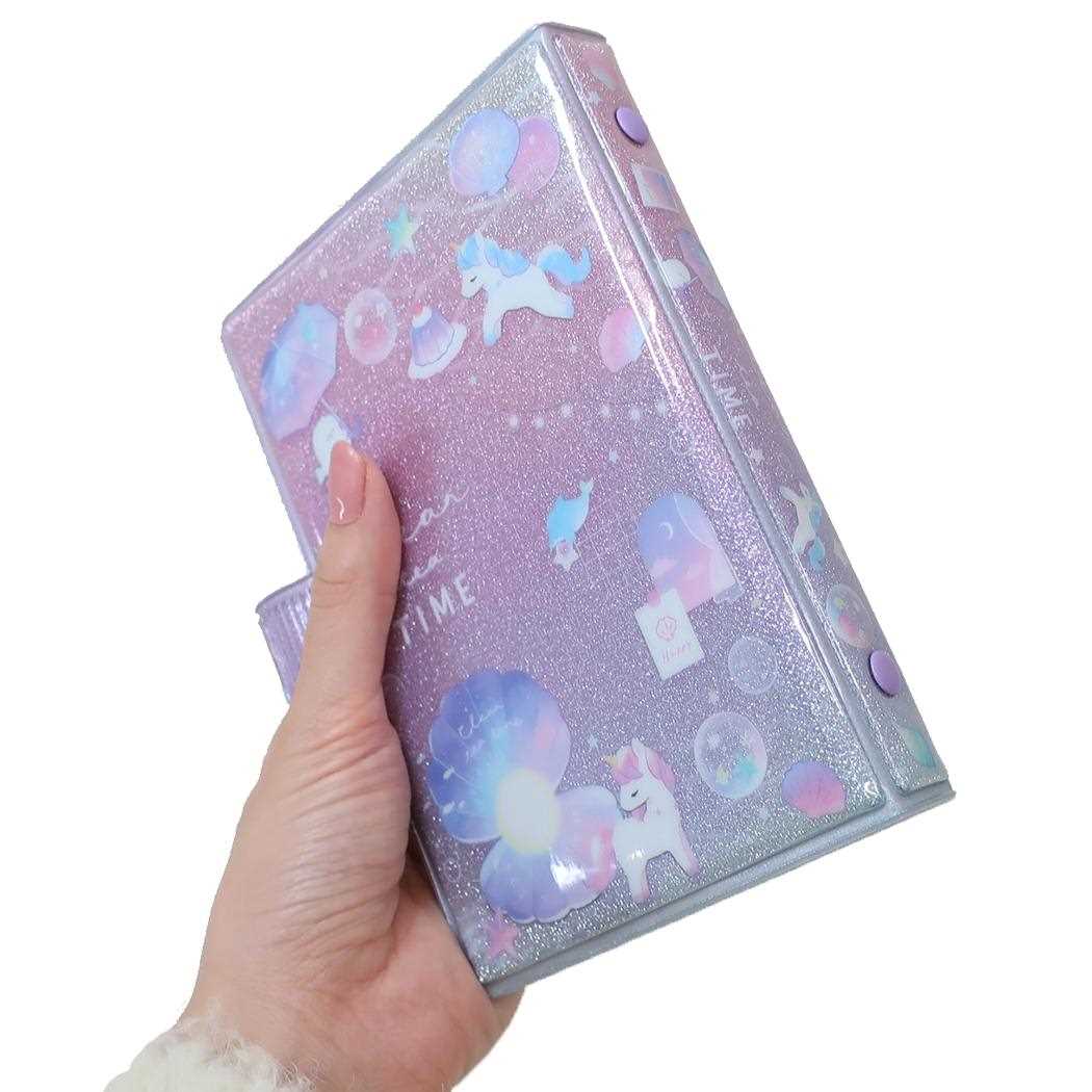 平成レトロ　デニム　シール帳　バインダー　システム手帳　カミオジャパン 平成レトロ デニム シール帳 バインダー システム手帳 カミオ