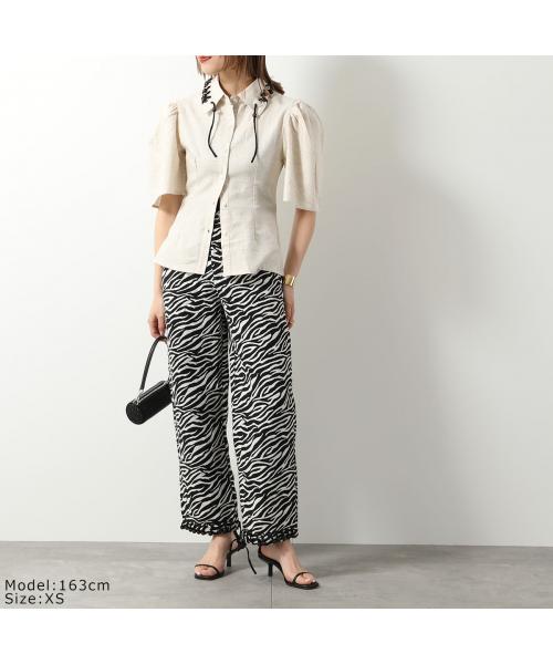 GHOSPELL ワイドパンツ Stevie Zebra Trousers ビーズ セール41%OFF】ゴスペル GHOSPELL GHOSPELL ワイドパンツ Stevie