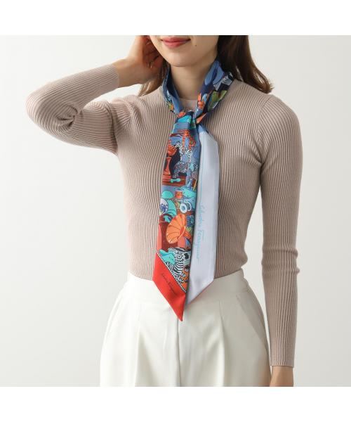 セール 21%OFF】SALVATORE FERRAGAMO スカーフ 32 0286 シルク