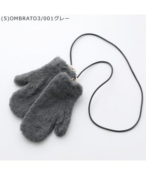 MAXMARA ミトン OMBRAT テディベア【グレー】