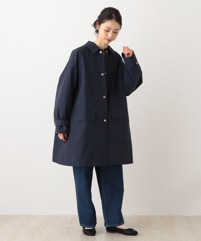 【​限​定​販​売​】 アフタヌーンティーリビングアウター 防花粉ステンカラー ジャケット・アウター
