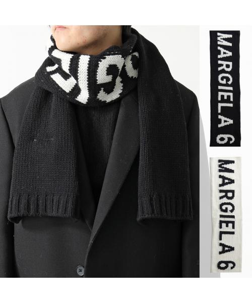 MM6 Maison Margiela Margiela6 ロゴ リブマフラー