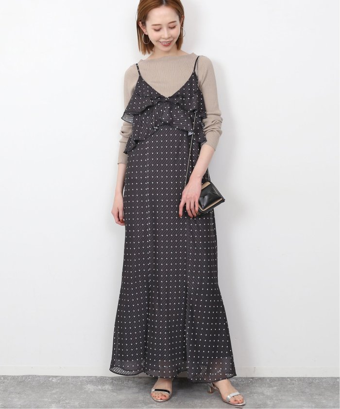 セール 30%OFF】ドットラッフルキャミワンピース(505858847