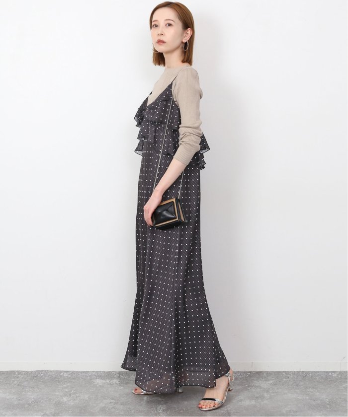 セール 30%OFF】ドットラッフルキャミワンピース(505858847
