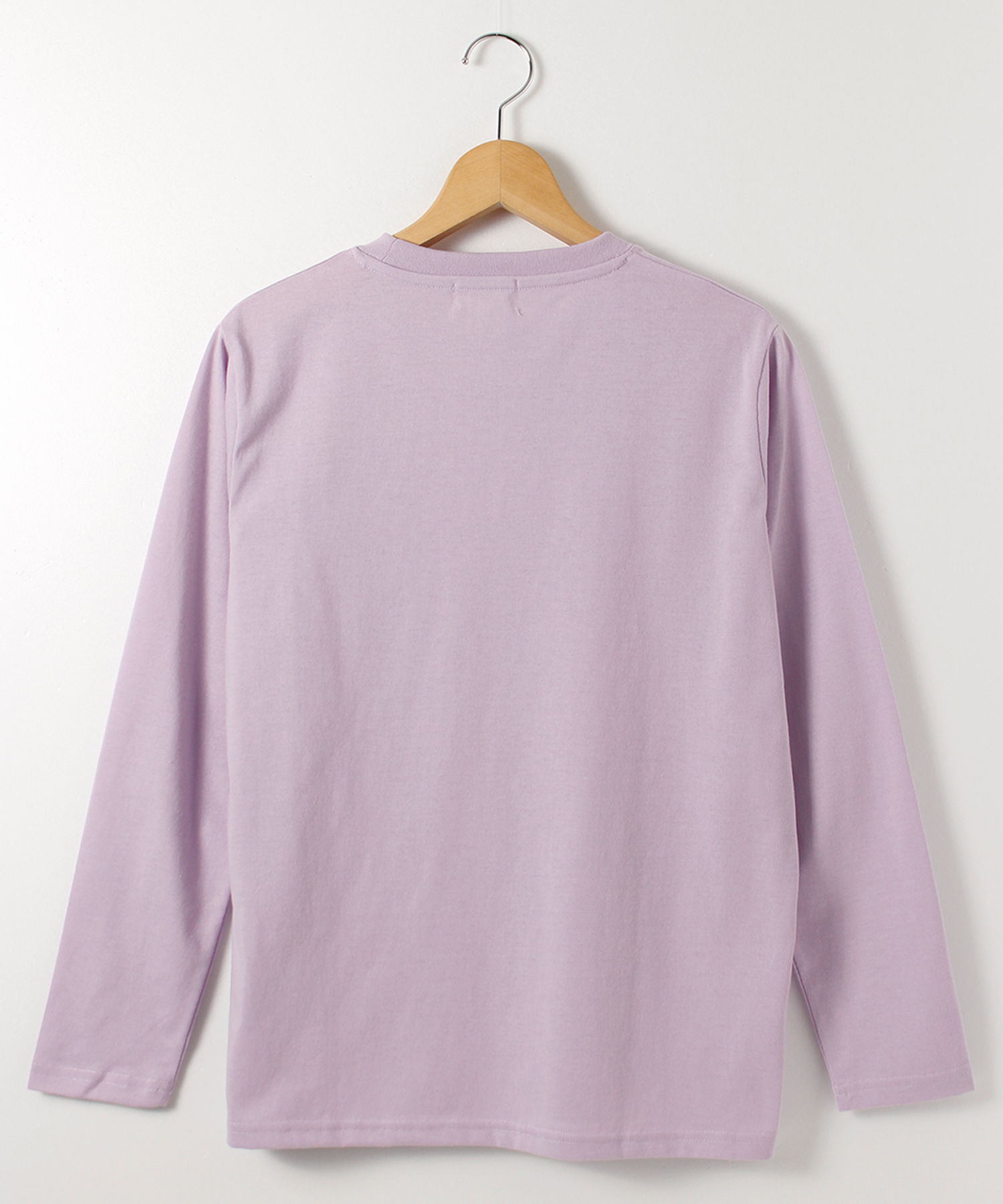 DISNEY/ディズニー】天竺ポケ付き長袖Tシャツ ミッキー/ミニー