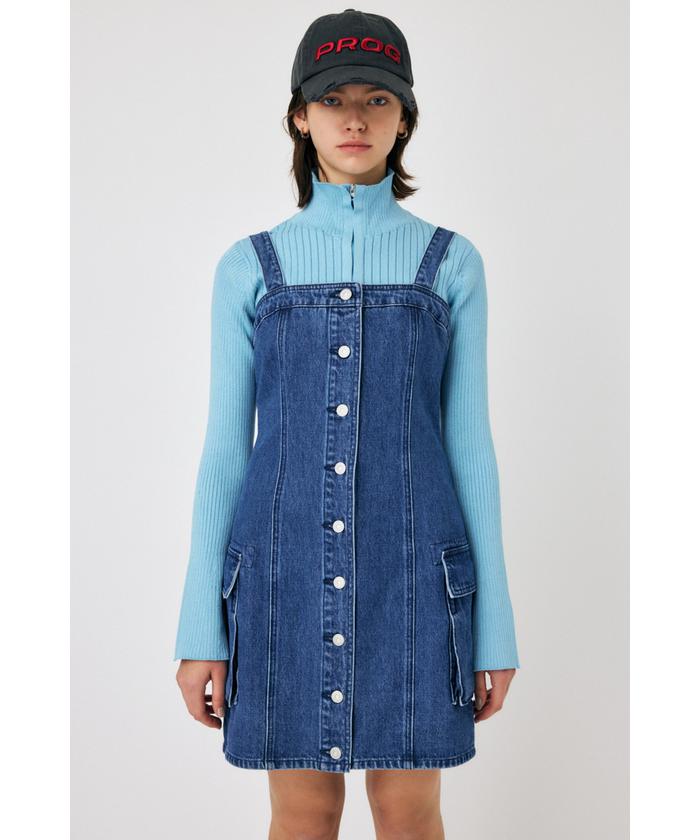 セール 60%OFF】DENIM CARGO MINI ドレス(505859016) | マウジー