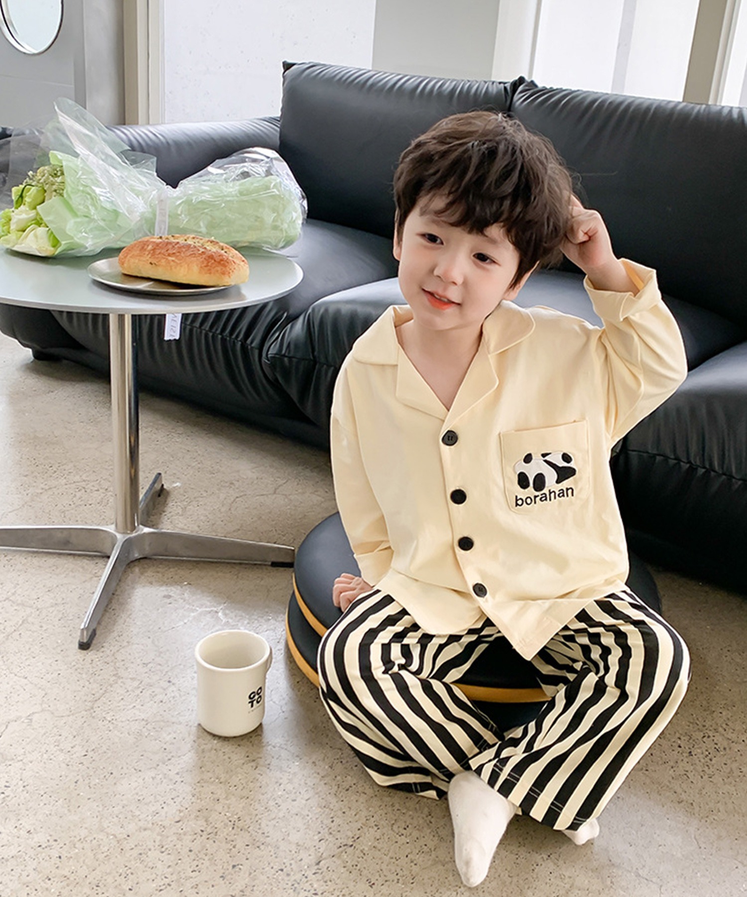 セール】【aimoha－KIDS－】子供服 ルームウェアパジャマ 上下2点