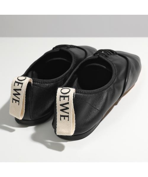 loewe ソフトダービー フラットシューズ 37 アナグラム ロエベ