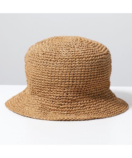 BURBERRY バケットハット TB CROCHET BUCKET ラフィアエフェクト バーバリー BURBERRY BURBERRY バケットハット TB CROCHET