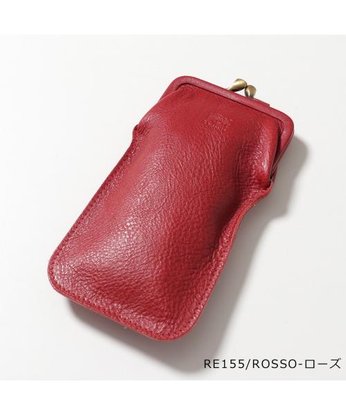 セール】IL BISONTE メガネケース SCA025 PV0005 レザー がま口