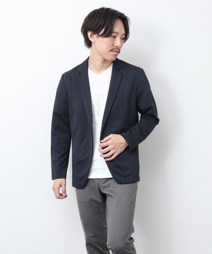 レオナール　ベージュ　カーディガン　ジャケット SALE】la favola（ラファーヴォラ）ウールナイロンシャギー