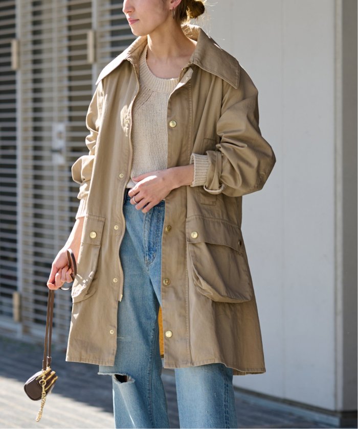 BARBOUR/バブアー】別注OVER SIZE BEAUFORT BIG COLLAR BARBOUR/バブアー】別注OVER SIZE BEAUFORT BIG COLLAR