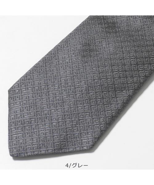 GIVENCHY ネクタイ J4775 4Gエンブレム GIVENCHY ジバンシィ ネクタイ J4775 メンズ 4Gエンブレム 刺繍