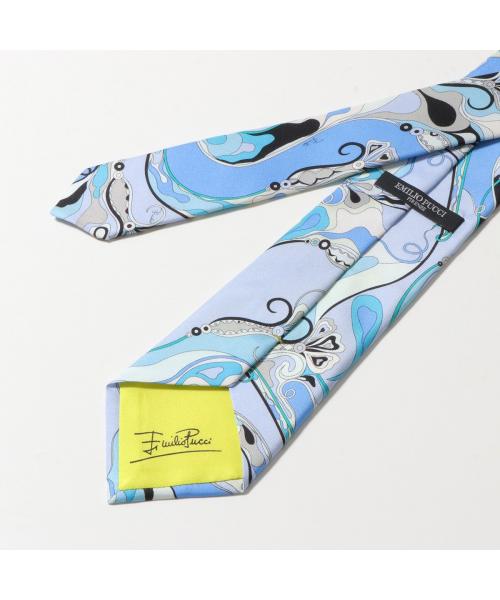 セール】EMILIO PUCCI ネクタイ JI784 シルク プッチ柄 セール】EMILIO PUCCI ネクタイ JI784 シルク プッチ柄