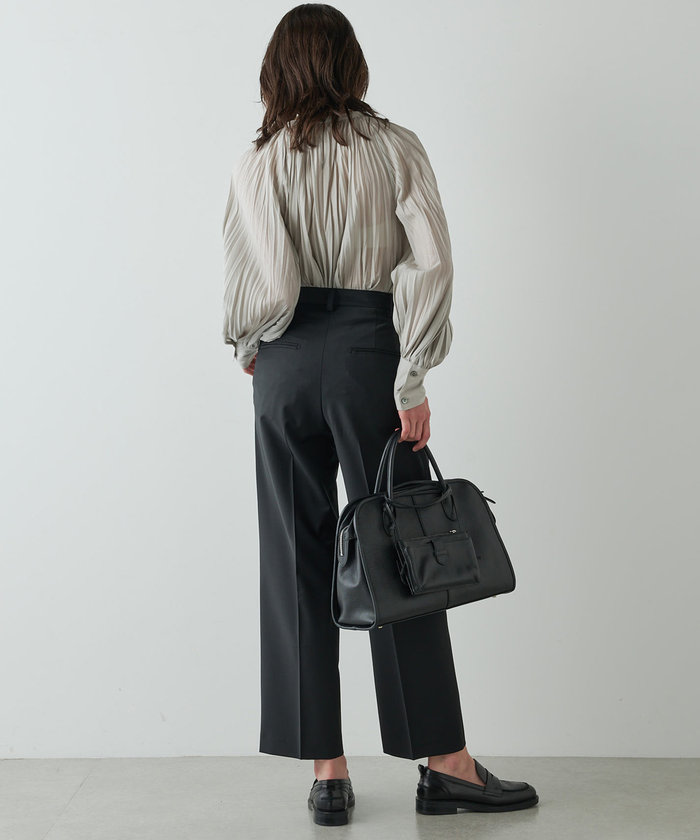 セール 50%OFF】コットンシルクテシボリブラウス(505861598
