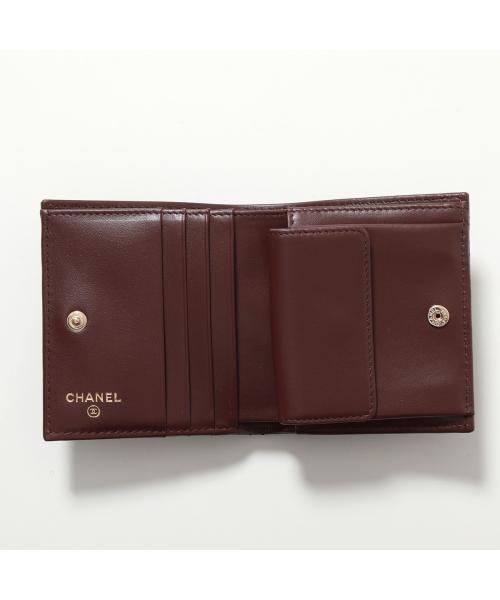 シャネル CHANEL CHANEL 二つ折り財布 AP3178 MATELASSE シャネル CHANEL CHANEL 二つ折り財布 AP3178 MATELASSE