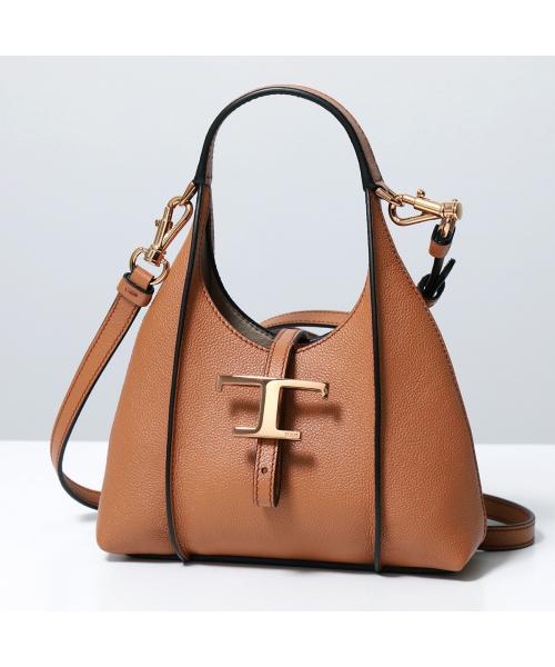 高級感を演出✨TOD'S トッズ ダブルT ショルダーバッグ レザー アイボリー TOD'S TODS トッズ ショルダーバッグ APA 2 MANICI MICRO