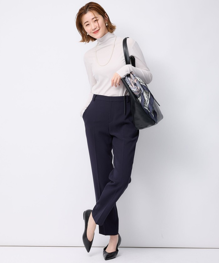 セール 20%OFF】【洗える】レイヤードタートル カットソー