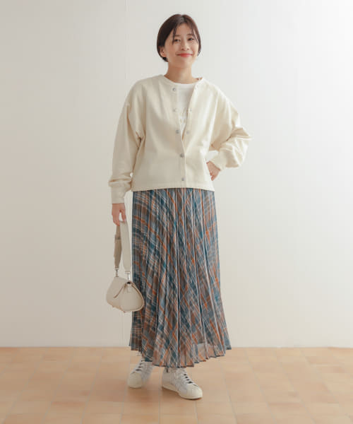 アーバンリサーチドアーズ*コットンスウェットラグランショートカーディガン セール 30%OFF】コットンスウェットラグランショート