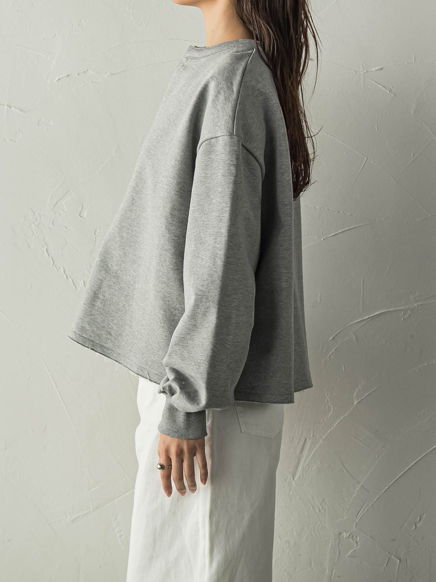 【専用】美品✨今期MAYSON GREY スキッパースウェットプルオーバー メイソングレイ MAYSON GREY スキッパースウェットプルオーバー