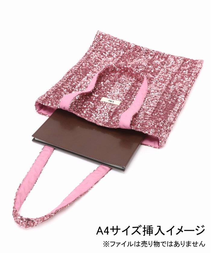 ≪新宿店+WEB限定≫【Uhr / ウーア】別注Spangle Tote Bag