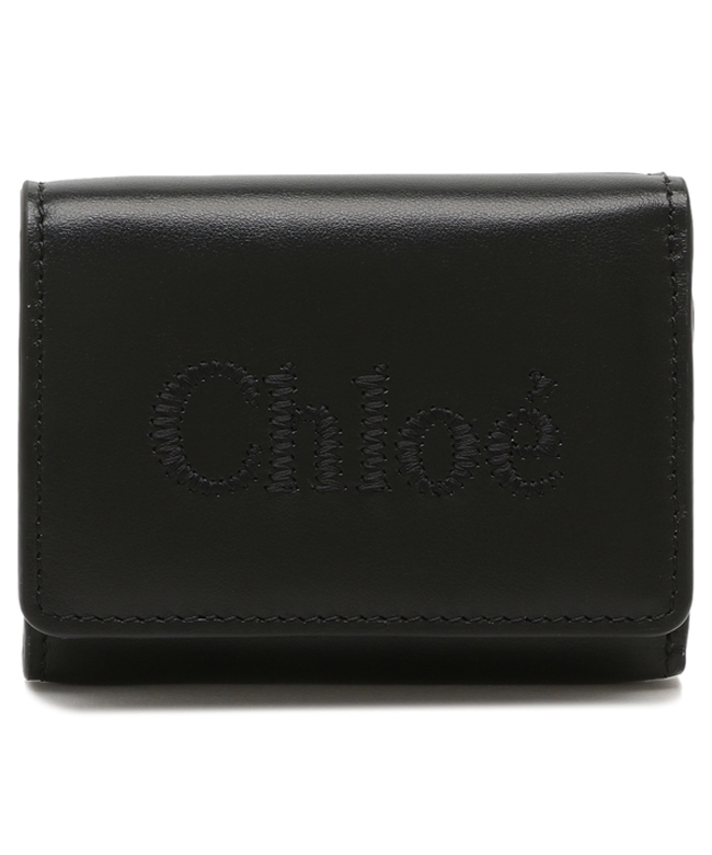 セール 28%OFF】クロエ 三つ折り財布 クロエセンス ミニ財布 ロゴ ブラック レディース CHLOE CHC23AP875I10  001(505863946) | クロエ(Chloe) - d fashion