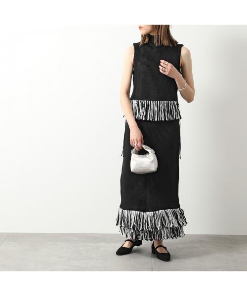 GHOSPELL/ゴスペル　スリットレザースカート ゴスペル GHOSPELL Slit Millet Skirt フェイクレザースリット