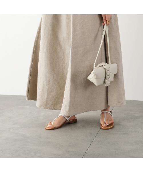 【CANFORA】Gisele ストラップ付きの本革トングサンダル セール45%OFF】カンフォラ Canfora CANFORA トングサンダル GAIL