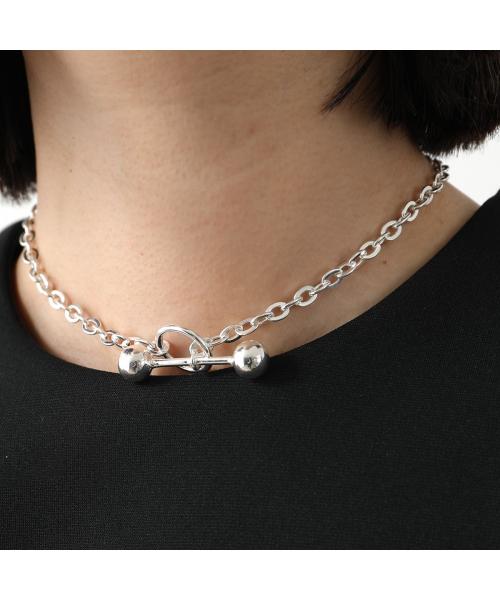ギフト対応♪Saskia diez シルバー BARBELLE チョーカー Barbelle Choker - Saskia Diez