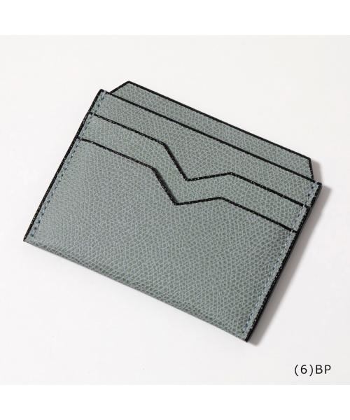【極美品】ヴァレクストラ　名刺入れ　パスケース　レザー　カードケース　イエロー ヴァレクストラ Valextra Valextra カードケース V8L77 028