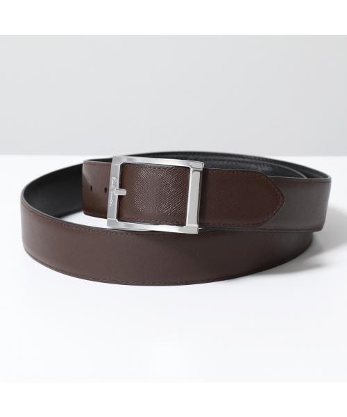 Paul Smith ブラック、裏茶色レザーベルト　リバーシブル Paul Smith ポールスミス ベルト レザーベルト メンズ