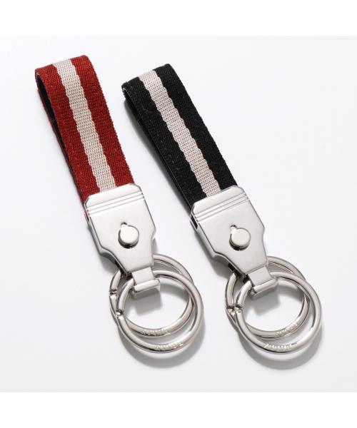 セール 40%OFF】BALLY キーリング LIRON.TSP バリーストライプ