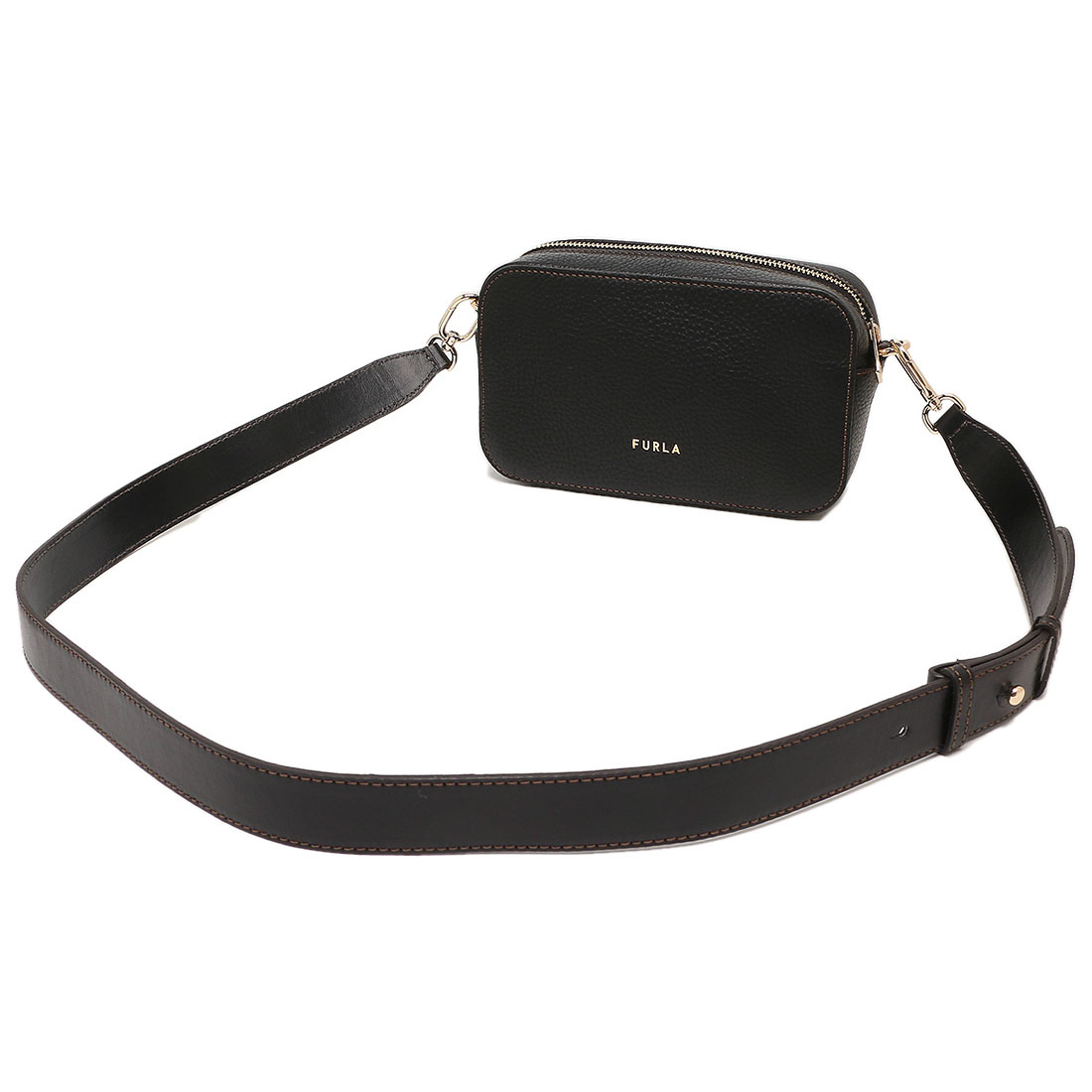 Furla sleek mini crossbody nero hotsell