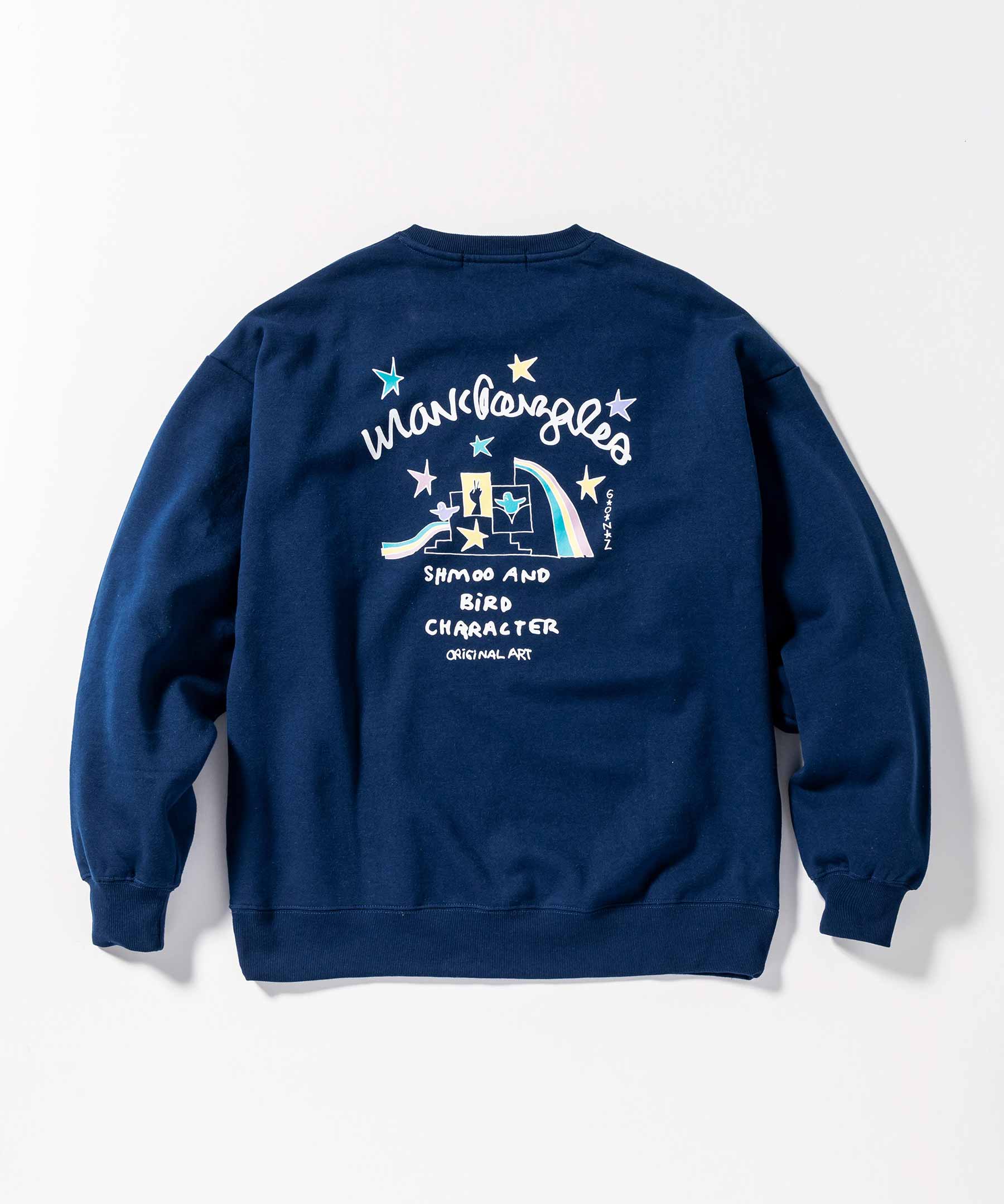 ★人気★【Mark Gonzales】★SMILE ARCH LOGO CREW NEC.K★ ☆人気☆【Mark Gonzales】☆SMILE ARCH LOGO CREW NEC.K