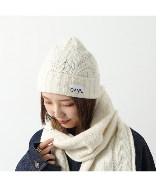 GANNI人気ファッションガニー ニット 紡ぎ ベレー帽 GANNI人気ファッションガニー ニット 紡ぎ ベレー帽