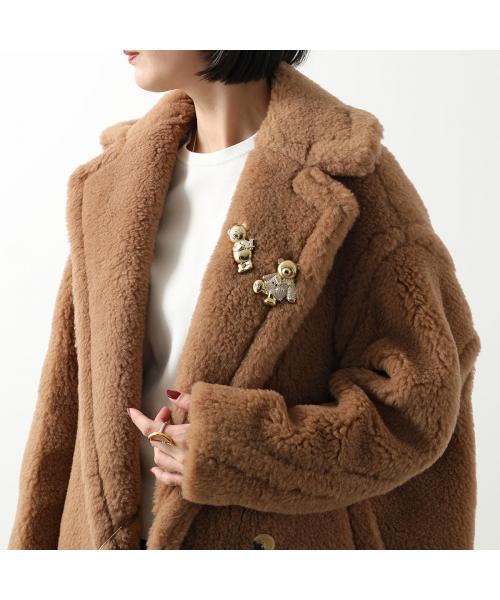 セール 17%OFF】MAX MARA ブローチ TEDDYBROOCH メタル テディ