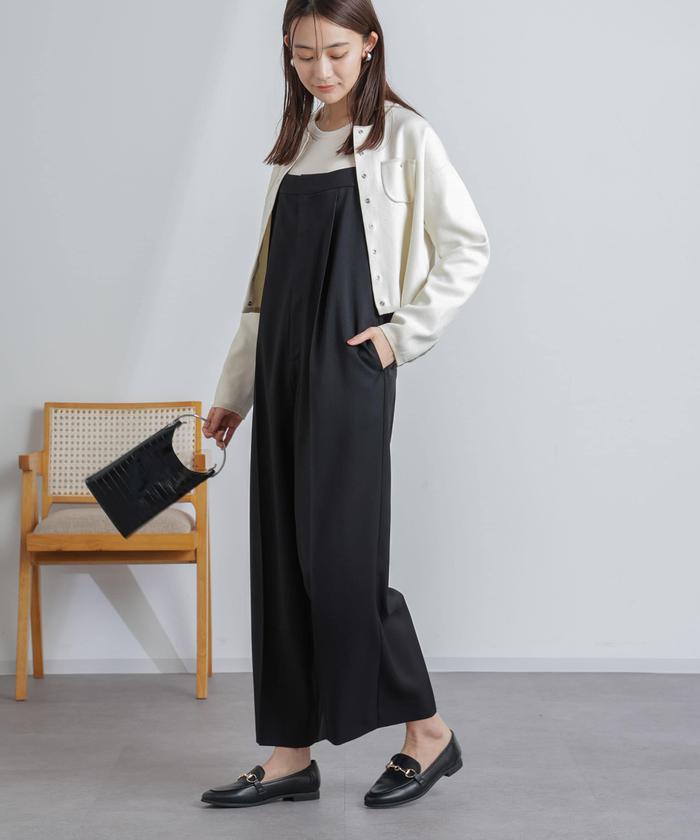 ハイウエスト サロペット パンツ