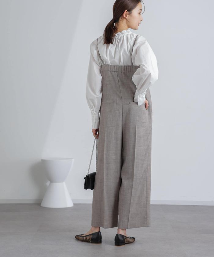 セール 40%OFF】ハイウエストサロペットパンツ(505793857