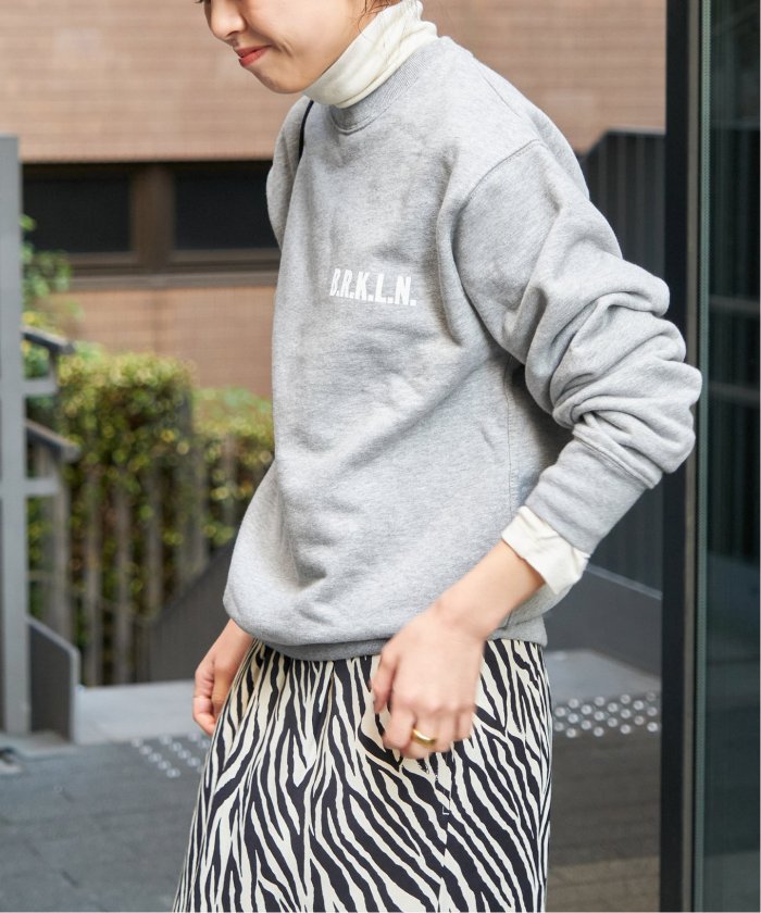 【スピック＆スパン】カラーロゴスウェット　グリーン OBLADA*Spick CINCH CREATIVE SWEAT（スウェット）｜Spick and