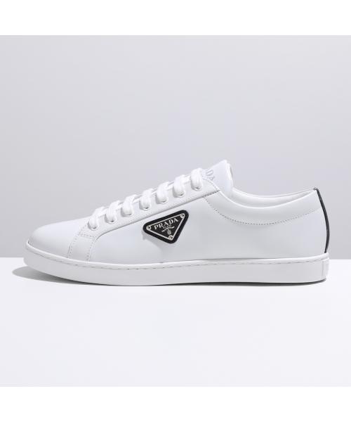 PRADA プラダ ブラッシュドレザー スニーカー 2EE376 3F0E 革靴 プラダ PRADA PRADA スニーカー 2EE376 3F0E ブラッシュドレザー