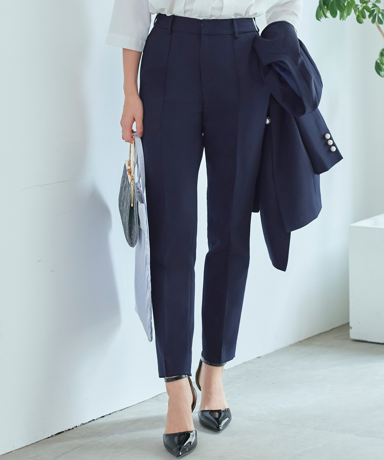 ルイルエブティック RUIRUE BOUTIQUE ノーカラーコクーン