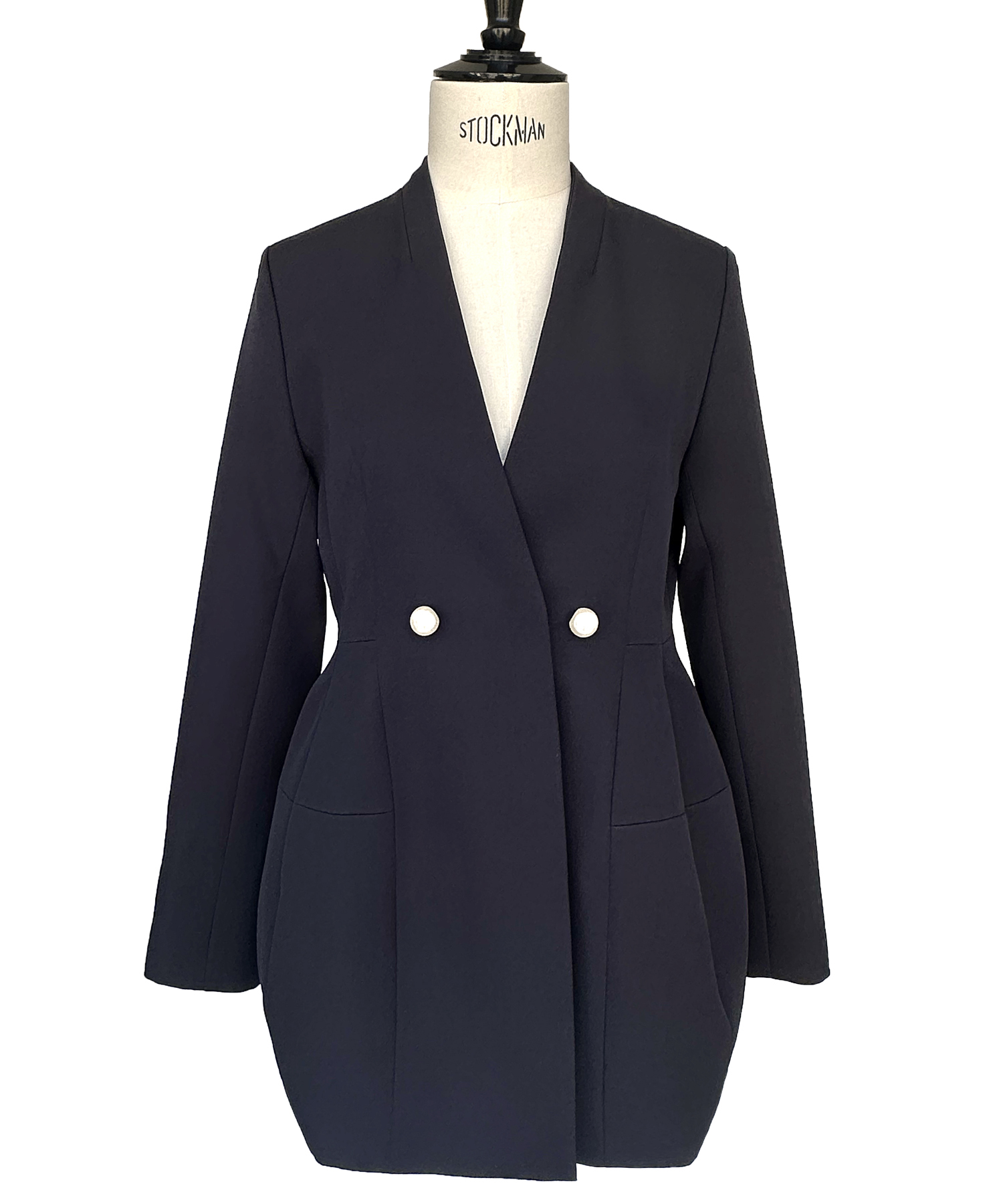 ルイルエブティック RUIRUE BOUTIQUE ノーカラーコクーン ルイルエブティック RUIRUE BOUTIQUE ノーカラーコクーン