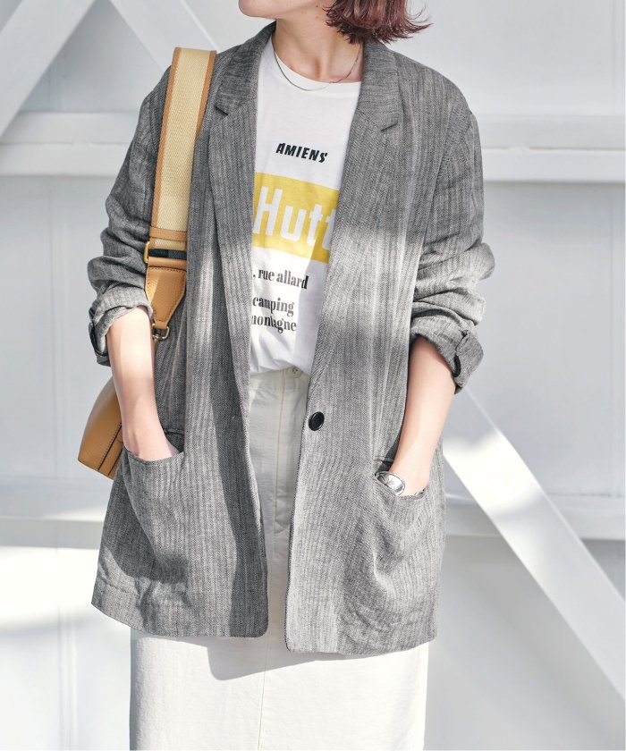 Spick & Span - spick&span 23SS レーヨン リネン ジャケット