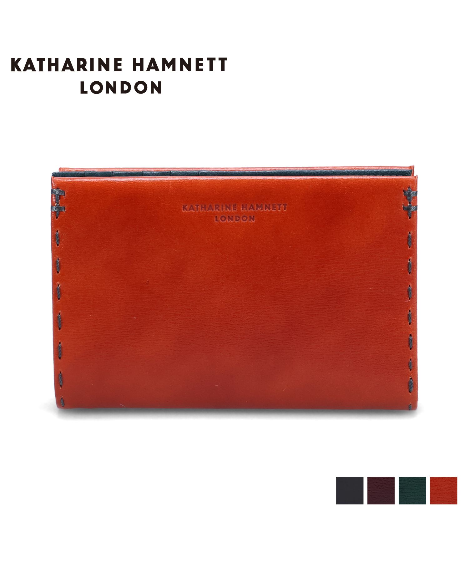 キャサリンハムネット KATHARINE HAMNETT キャサリンハムネット ロンドン KATHARINE HAMNETT LONDON 財布  二つ折り カラ(505876579) | キャサリン ハムネット(KATHARINE HAMNETT) - d fashion