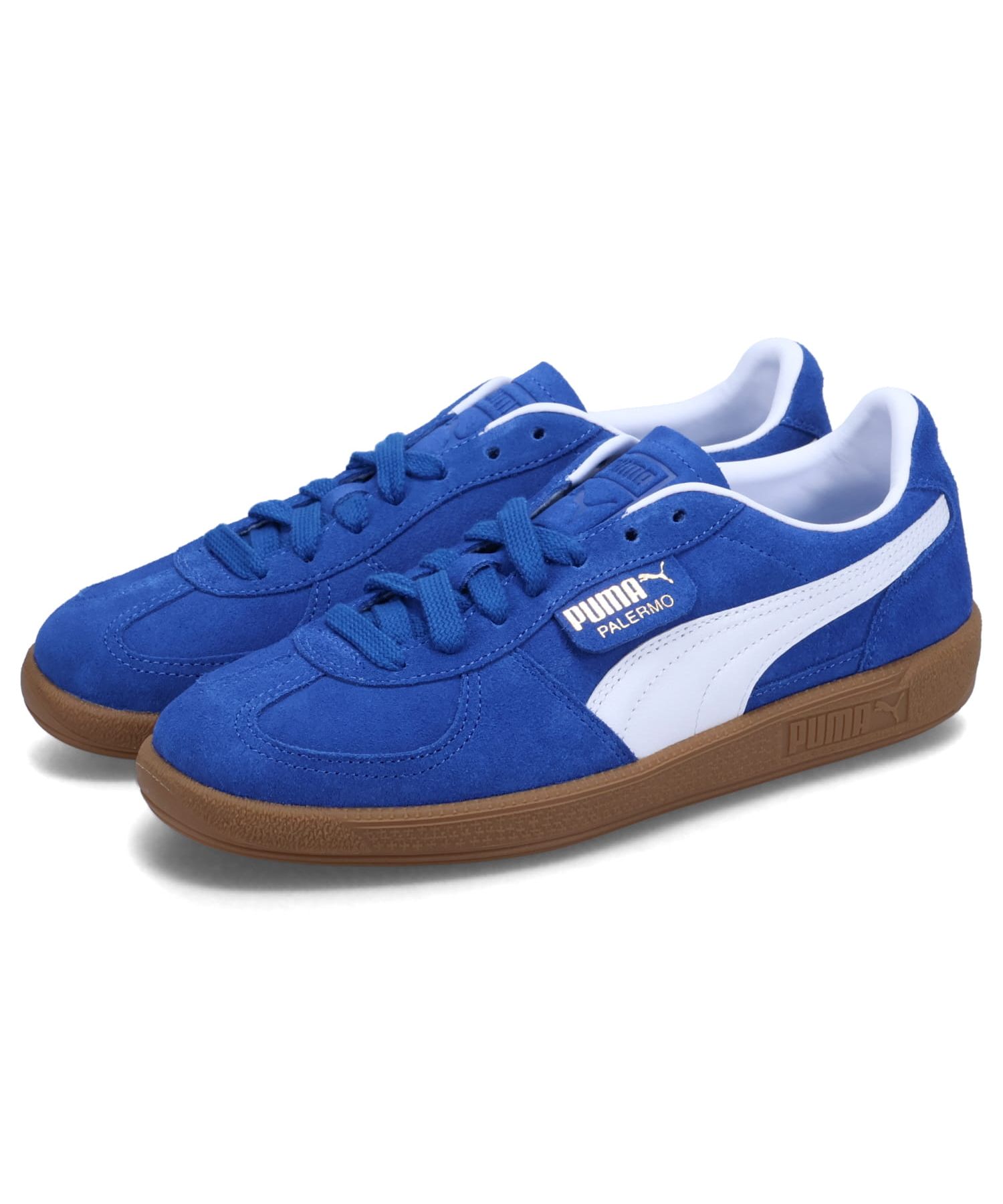 スニーカー PUMA Men Sneakers  Blue 396463 17 PUMA プーマ スニーカー パレルモ メンズ PALERMO ブルー 396463