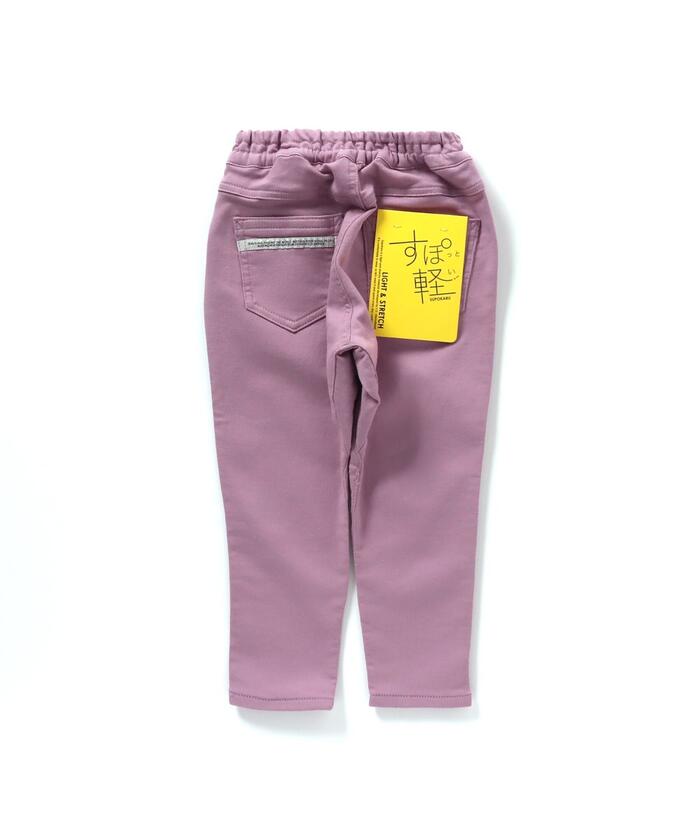 ☆SALE☆やわらかすぽ軽タックパンツ 10分丈（J421954）|BREEZE