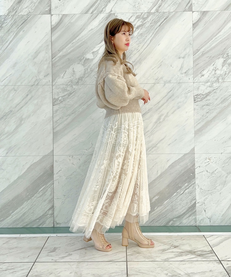 セール 60%OFF】レースアップチュールブーツサンダル 24SS